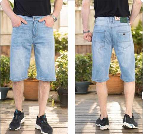 Шорты Lili 19195 l.blue - делук