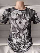 Футболка Panda 1543 black - делук