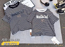 Футболка Meloria 7721 grey-white - делук