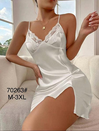 Ночнушка Brilliant B70263 white - делук