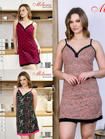 Ночнушка Samo TA01-219 green - делук