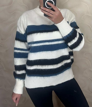 Свитер Levisha 24082 blue - делук