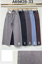 Штаны Immei A69-5 l.blue - делук