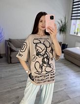 Футболка S.Style 71-1 beige - делук
