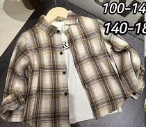 Рубашка Фунтик 8828 beige-navy - делук