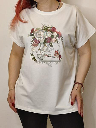 Футболка Kosta KS83 white - делук