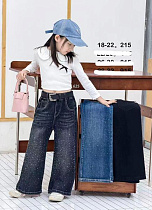 Джинсы Fashion Kids 215 black - делук