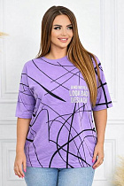 Футболка Elena&Vika 26009 lilac - делук