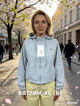 Ветровка Jacket 8817 l.blue - делук