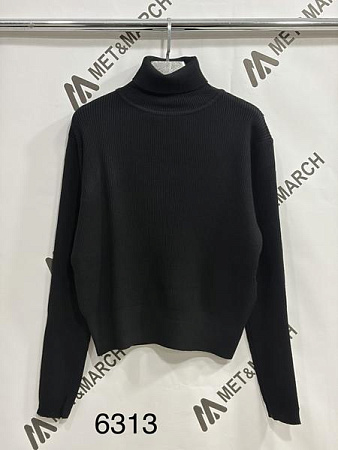 Свитер Met&March 6313 black - делук