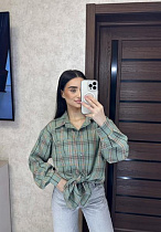 Рубашка Valentina 6 green - делук