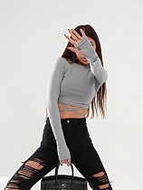 Топ Arina 5021 grey Топ Arina 5021 grey - делук