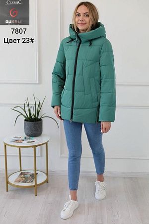Куртка Dknsel 7818-23 green - делук
