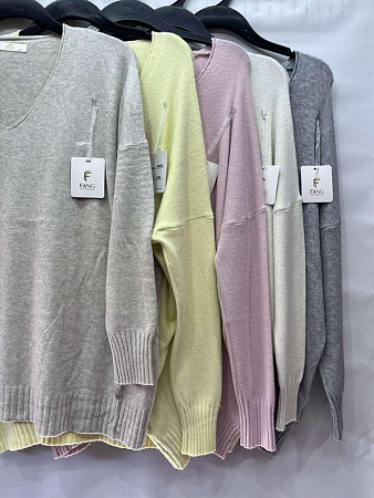 Свитер Emsweekis E918 yellow - делук