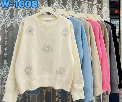 Свитер Beliany W1608 mix - делук