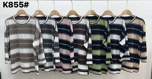 Свитер Anne-Kiss Me K855 mix - делук