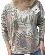 Свитер Elena&Vika 25241 beige - делук