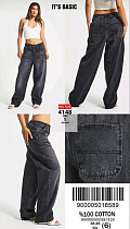 Джинсы Jeans Style 4148-1 d.grey - делук