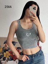 Топ Fsn 2566 grey - делук