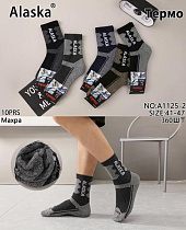 Носки Корона A1125-2 black - делук