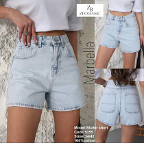 Шорты Jeans Style 5355 l.blue - делук
