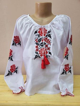 Вышиванка Limerense LM75 white - делук