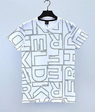 Футболка Dino DN380 white - делук