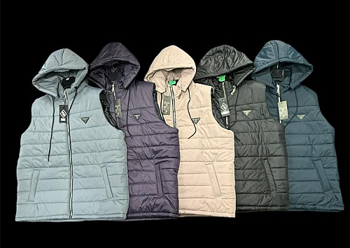 Жилетка Phi Hung P336 navy - делук