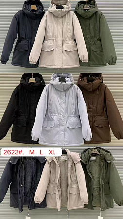 Куртка Oukali 2623 khaki - делук