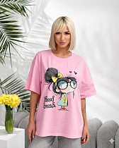 Футболка Lelis 1060-25 pink - делук