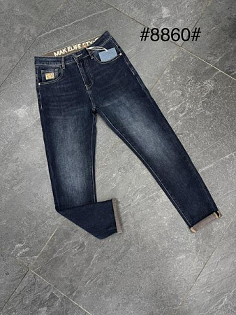 Джинсы F.T.H 8860 navy - делук