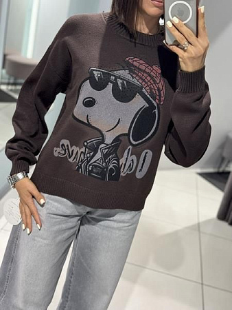 Свитер Comod 923 brown - делук
