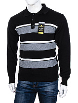 Свитер Abdo Гудзик 11 black - делук