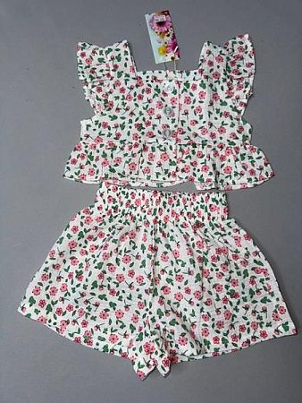 Костюм Bright Harmony 761 white-green - делук