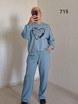 Костюм Спорт Fsn 715 l.blue - делук