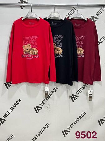 Свитер Met&March 9502 red - делук