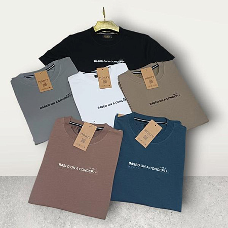 Футболка Moranny MR1101 black - делук