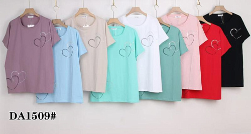 Футболка Xie DA1509 mix - делук