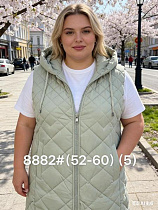 Жилетка Jacket M8882 mint - делук