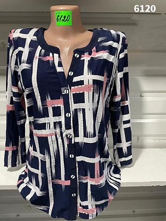 Блузка Gertie 6120 navy - делук