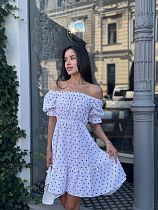 Платье Arina 2467 white Платье Arina 2467 white - делук