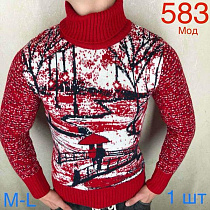 Свитер Надийка ND343-583 white - делук