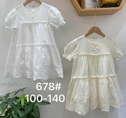 Платье Meloria 678 white - делук