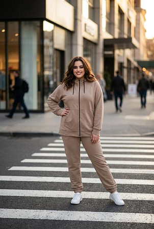 Костюм Спорт Sport Style 12-1 beige - делук