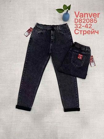 Джинсы Vanver D82085 black - делук