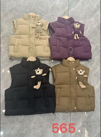 Жилетка Chicwear 565 black - делук