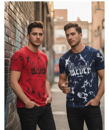 Футболка Style M.Clothes SM73 navy - делук