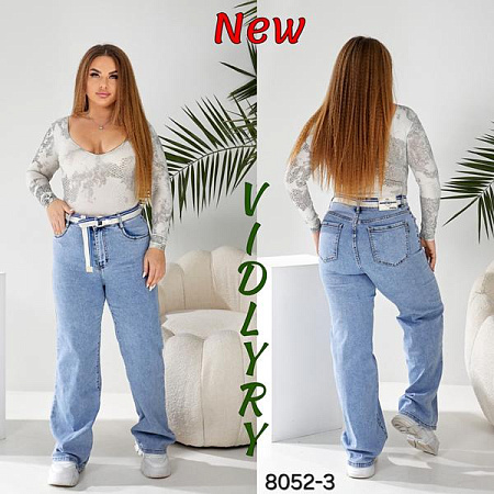 Джинсы Vidlyry 8052-3 l.blue - делук