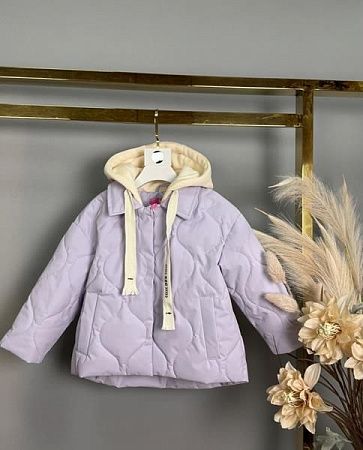 Куртка Delfinka 6652 lilac - делук