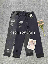 Джинсы Immei 2121-1 black - делук